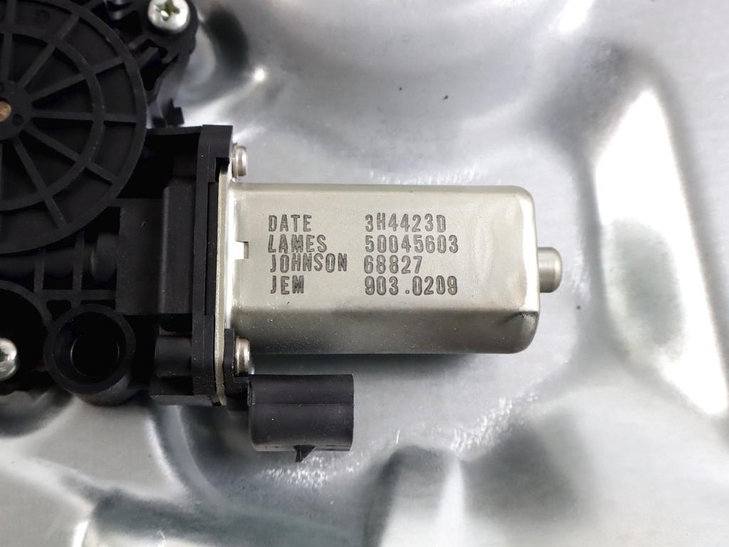 71734849 MOTORINO MECCANISMO ALZA-VETRO ALZA-CRISTALLO PORTA POSTERIORE SINISTRA LANCIA MUSA 1.3 D 66KW 5M 5P (2008) RICAMBIO USATO 46841278
