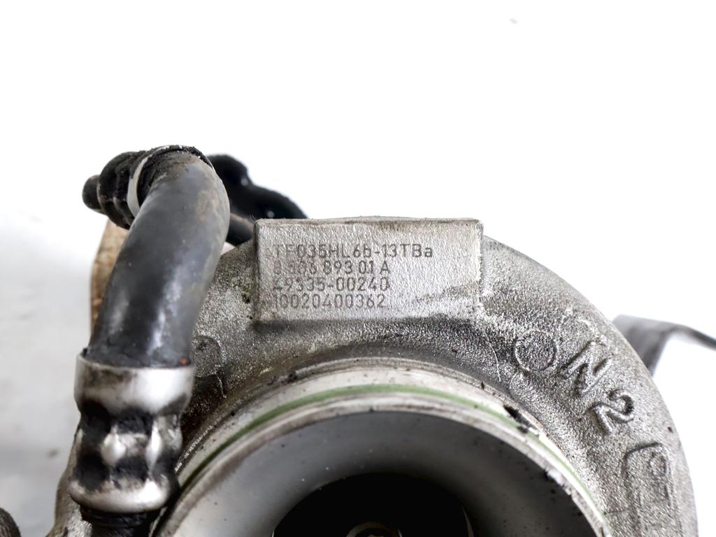 8506893 TURBINA TURBOCOMPRESSORE BMW SERIE 3 320 D E91 SW 2.0 D 130KW AUT 5P (2010) RICAMBIO USATO