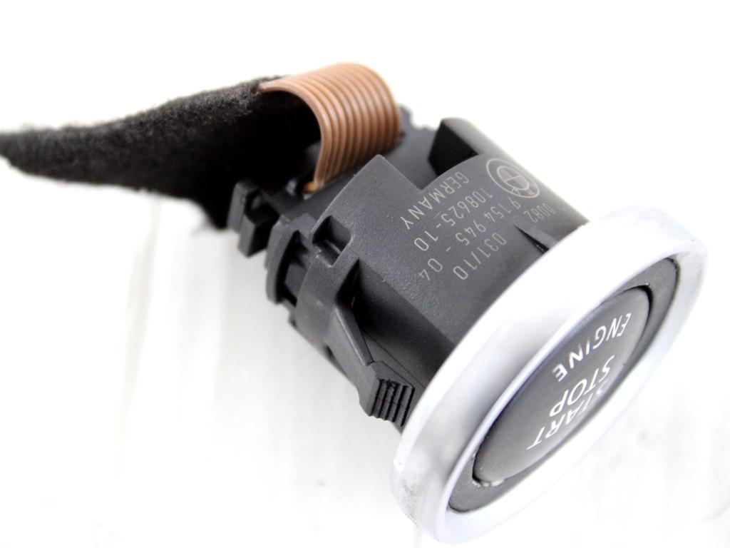9154945 COMANDO INTERRUTTORE ACCENSIONE SPEGNIMENTO START AND STOP BMW SERIE 3 320 D E91 SW 2.0 D 130KW AUT 5P (2010) RICAMBIO USATO