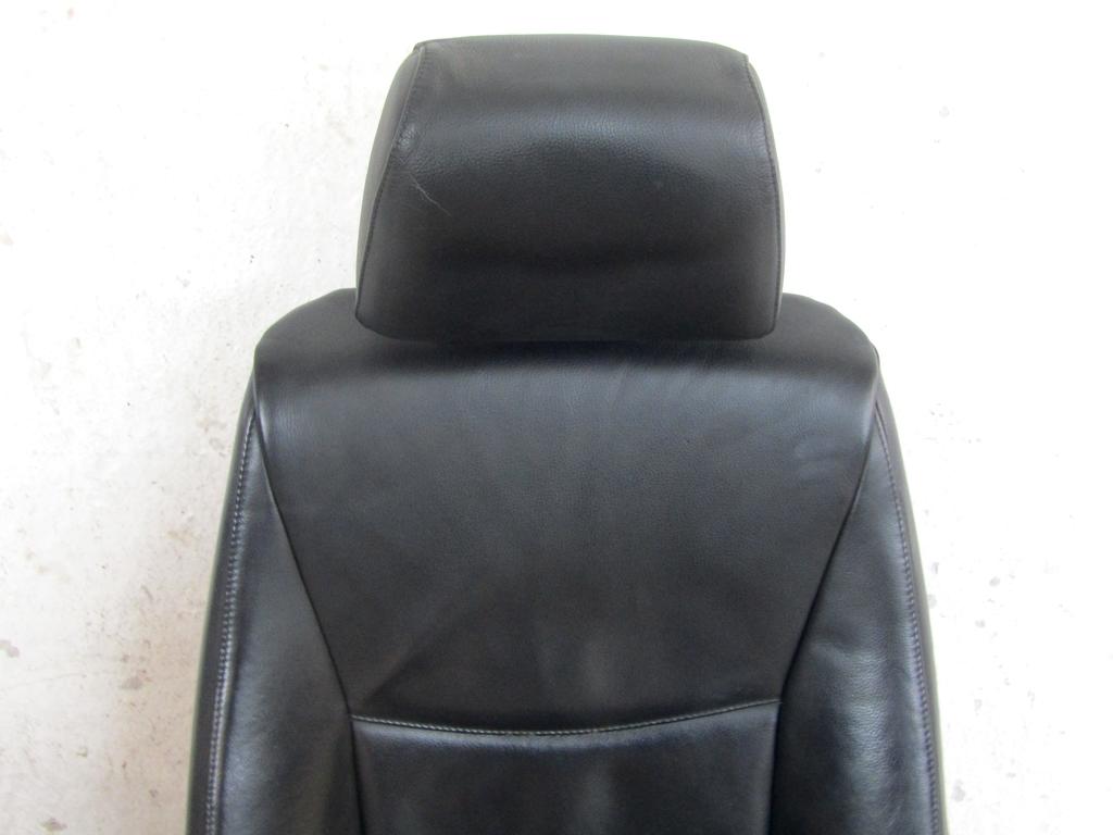 52106982918 SEDILE ANTERIORE SINISTRO GUIDATORE IN PELLE BMW SERIE 3 320 D E91 SW 2.0 D 130KW AUT 5P (2010) RICAMBIO USATO PELLE STRAPPATA
