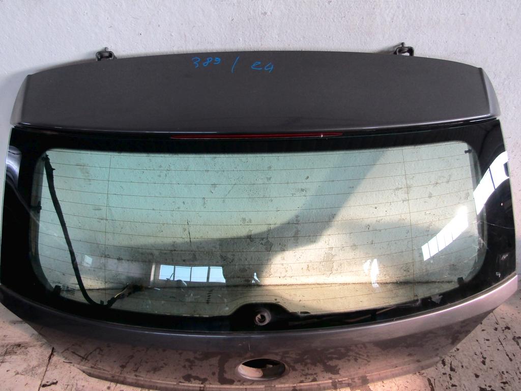 6R6827025C PORTELLONE COFANO POSTERIORE BAULE VOLKSWAGEN POLO 1.2 B 44KW 5M 5P (2014) RICAMBIO USATO CON LUNOTTO TERMICO