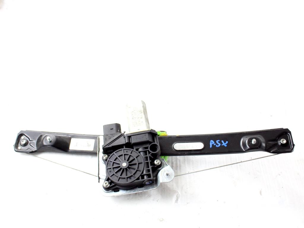 51357140589 MOTORINO MECCANISMO ALZA-VETRO ALZA-CRISTALLO PORTA POSTERIORE SINISTRA BMW SERIE 3 320 D E91 SW 2.0 D 130KW AUT 5P (2010) RICAMBIO USATO 67626927025