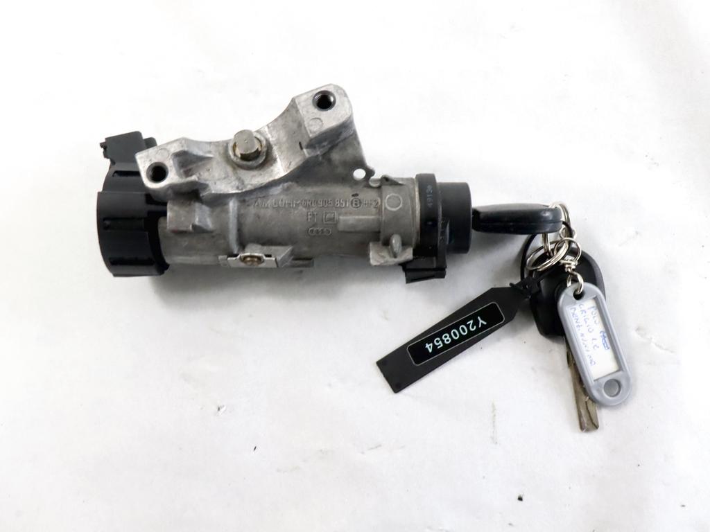 03E906019AK KIT ACCENSIONE AVVIAMENTO VOLKSWAGEN POLO 1.2 B 44KW 5M 5P (2014) RICAMBIO USATO CON CENTRALINA MOTORE, QUADRO STRUMENTI CONTACHILOMETRI, BLOCCHETTI ACCENSIONE APERTURA CON CHIAVE 6R0905851B 6R0937087P 6R0920860L