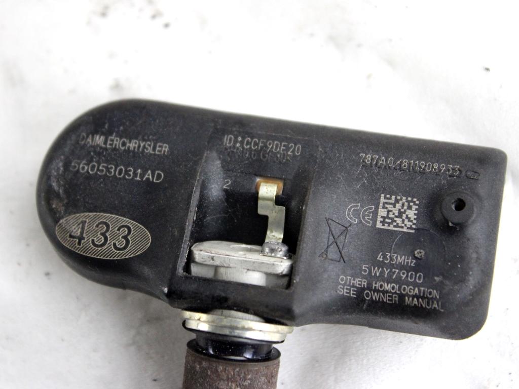 56053031AD SENSORE DI PRESSIONE PNEUMATICI DODGE JOURNEY 2.7 B 136KW AUT 5P (2010) RICAMBIO USATO 
