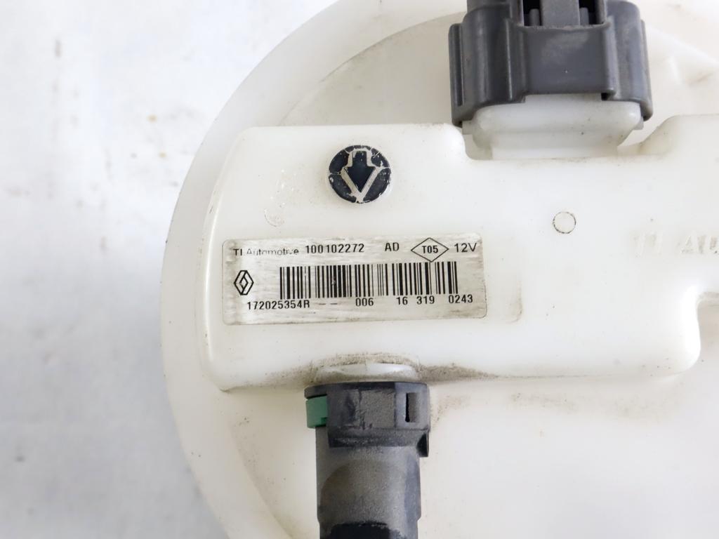 172025354R POMPA CARBURANTE E GALLEGGIANTE RENAULT CLIO 1.2 B 54KW 5M 5P (2017) RICAMBIO USATO 