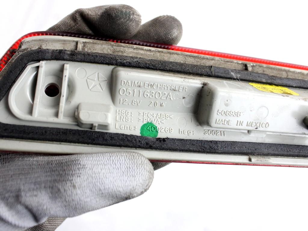 5116302AC TERZO STOP DODGE JOURNEY 2.7 B 136KW AUT 5P (2010) RICAMBIO USATO