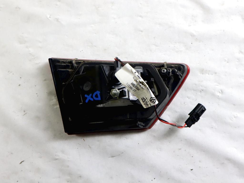 265505796R FARO FANALE POSTERIORE DESTRO PARTE INTERNA RENAULT CLIO 1.2 B 54KW 5M 5P (2017) RICAMBIO USATO 
