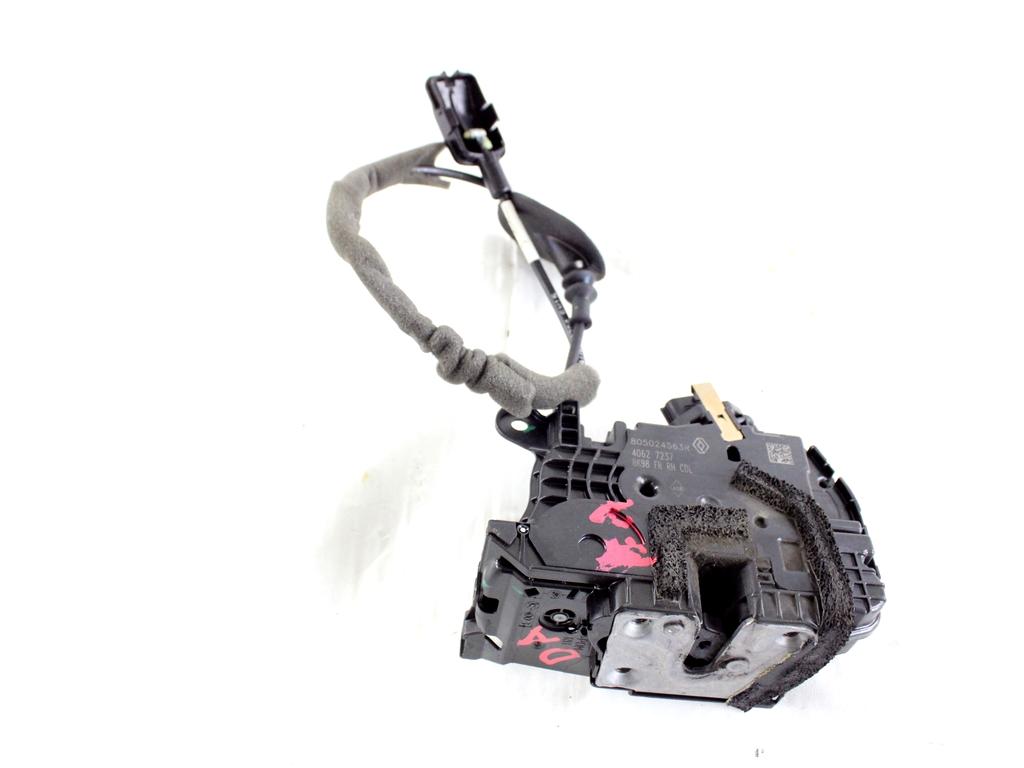 805024563R CHIUSURA SERRATURA PORTA ANTERIORE DESTRA RENAULT CLIO 1.2 B 54KW 5M 5P (2017) RICAMBIO USATO