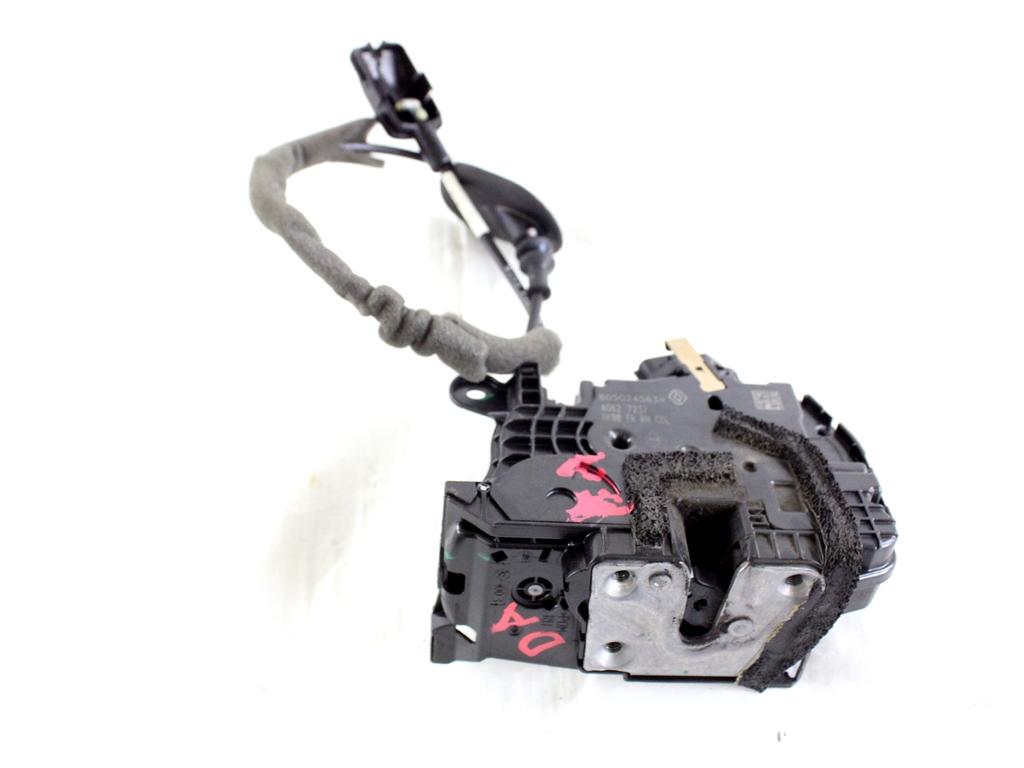 805024563R CHIUSURA SERRATURA PORTA ANTERIORE DESTRA RENAULT CLIO 1.2 B 54KW 5M 5P (2017) RICAMBIO USATO