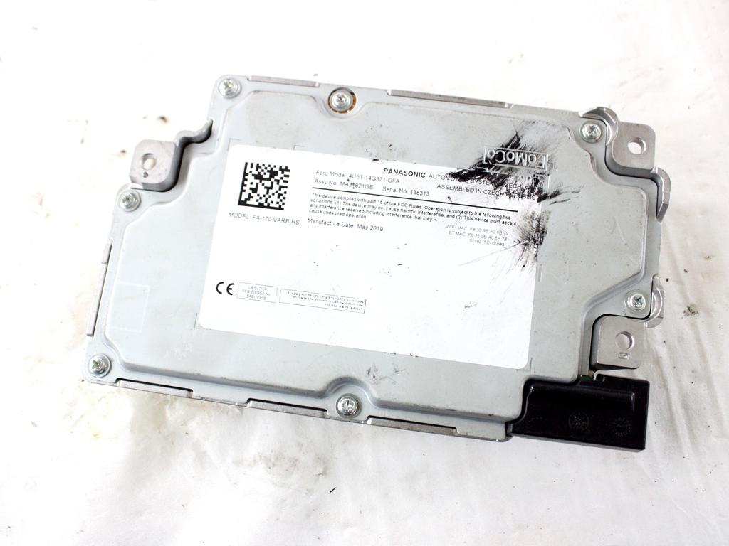 4U5T-14G371-GFA CENTRALINA SISTEMA DI NAVIGAZIONE SATELLITARE FORD FOCUS SW ACTIVE 1.5 D 88KW 6M 5P (2019) RICAMBIO USATO