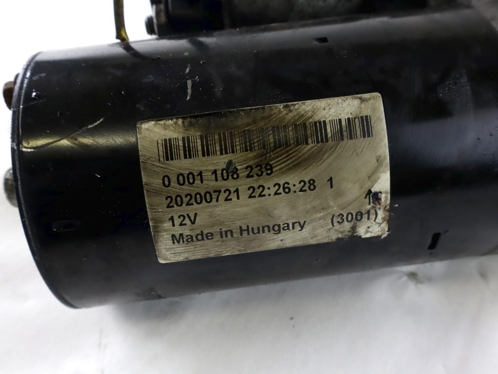 55585238 MOTORINO AVVIAMENTO OPEL INSIGNIA A SW 2.0 D 118KW AUT 5P (2010) RICAMBIO USATO 0001108239