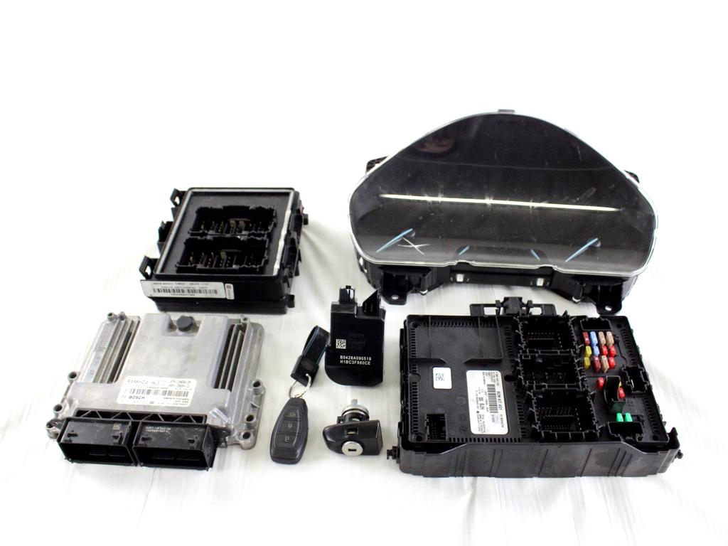 JX7A-12A650-ZA KIT ACCENSIONE AVVIAMENTO FORD FOCUS SW ACTIVE 1.5 D 88KW 6M 5P (2019) RICAMBIO USATO CON CENTRALINA MOTORE, BLOCCHETTI ACCENSIONE APERTURA CON CHIAVE, QUADRO STRUMENTI CONTACHILOMETRI JX6T-14D068-AD JX6T-15604-BJH JX7T-14C026-CAK