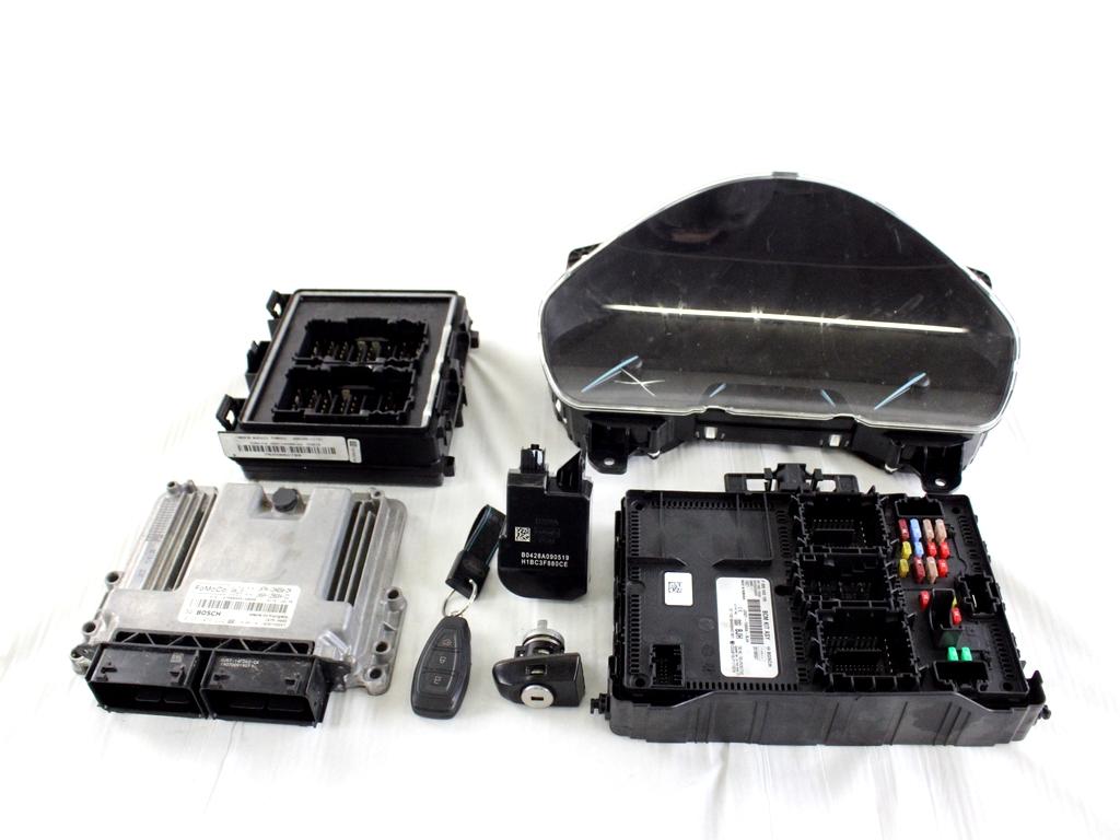 JX7A-12A650-ZA KIT ACCENSIONE AVVIAMENTO FORD FOCUS SW ACTIVE 1.5 D 88KW 6M 5P (2019) RICAMBIO USATO CON CENTRALINA MOTORE, BLOCCHETTI ACCENSIONE APERTURA CON CHIAVE, QUADRO STRUMENTI CONTACHILOMETRI JX6T-14D068-AD JX6T-15604-BJH JX7T-14C026-CAK