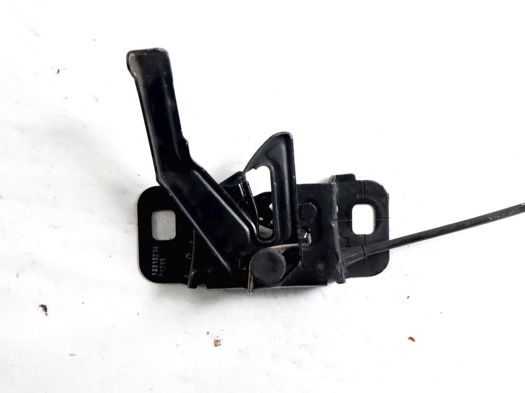 13313236 CHIUSURA SERRATURA COFANO ANTERIORE OPEL INSIGNIA A SW 2.0 D 118KW AUT 5P (2010) RICAMBIO USATO