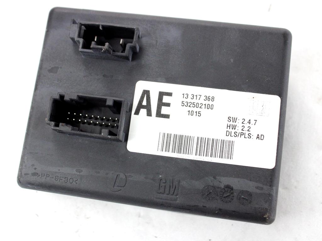 13317368 CENTRALINA MODULO LUCI POSTERIORI OPEL INSIGNIA A SW 2.0 D 118KW AUT 5P (2010) RICAMBIO USATO