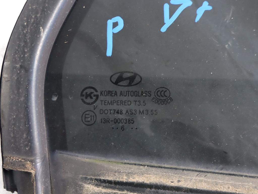 834272B020 VETRO FISSO PORTA POSTERIORE DESTRA OSCURATO HYUNDAI SANTAFE 2.2 D 4X4 114KW 5M 5P (2007) RICAMBIO USATO 