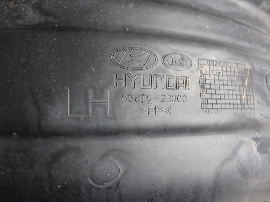 86812-2B000 PARASALE PARASASSI ANTERIORE SINISTRO HYUNDAI SANTAFE 2.2 D 4X4 114KW 5M 5P (2007) RICAMBIO USATO 