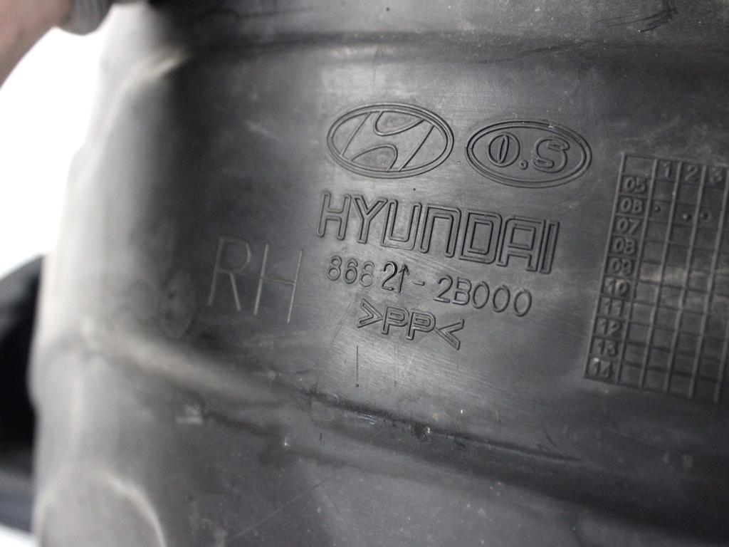 86821-2B000 PARASALE PARASASSI ANTERIORE DESTRO HYUNDAI SANTAFE 2.2 D 4X4 114KW 5M 5P (2007) RICAMBIO USATO 
