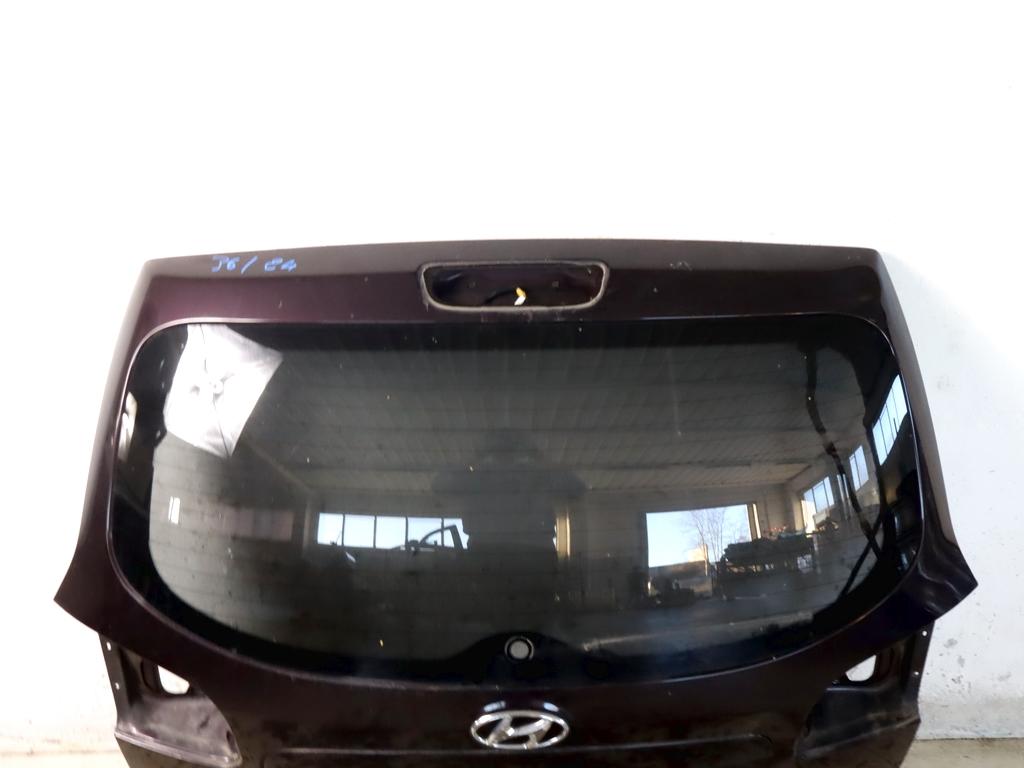 737002B180 PORTELLONE COFANO POSTERIORE BAULE HYUNDAI SANTAFE 2.2 D 4X4 114KW 5M 5P (2007) RICAMBIO USATO CON LUNOTTO TERMICO POSTERIORE AMMACCATO