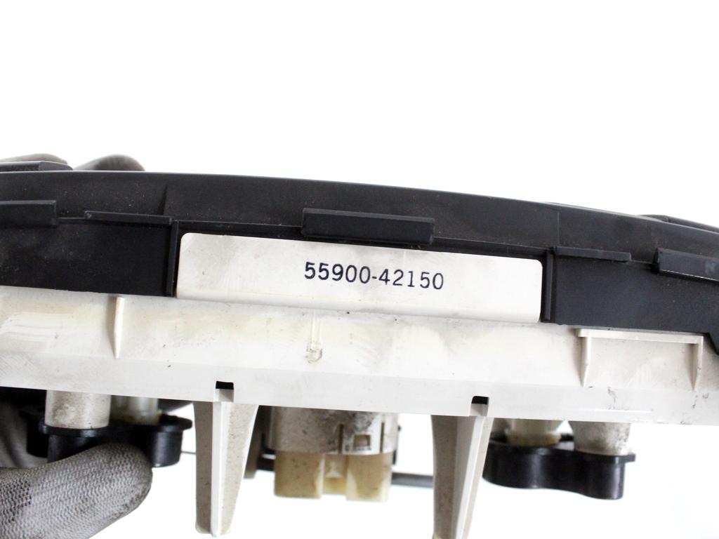 55900-42150 CENTRALINA GRUPPO DI COMANDO CLIMATIZZATORE CLIMA A/C MANUALE TOYOTA RAV4 2.0 D 4X4 85KW 5M 5P (2003) RICAMBIO USATO 
