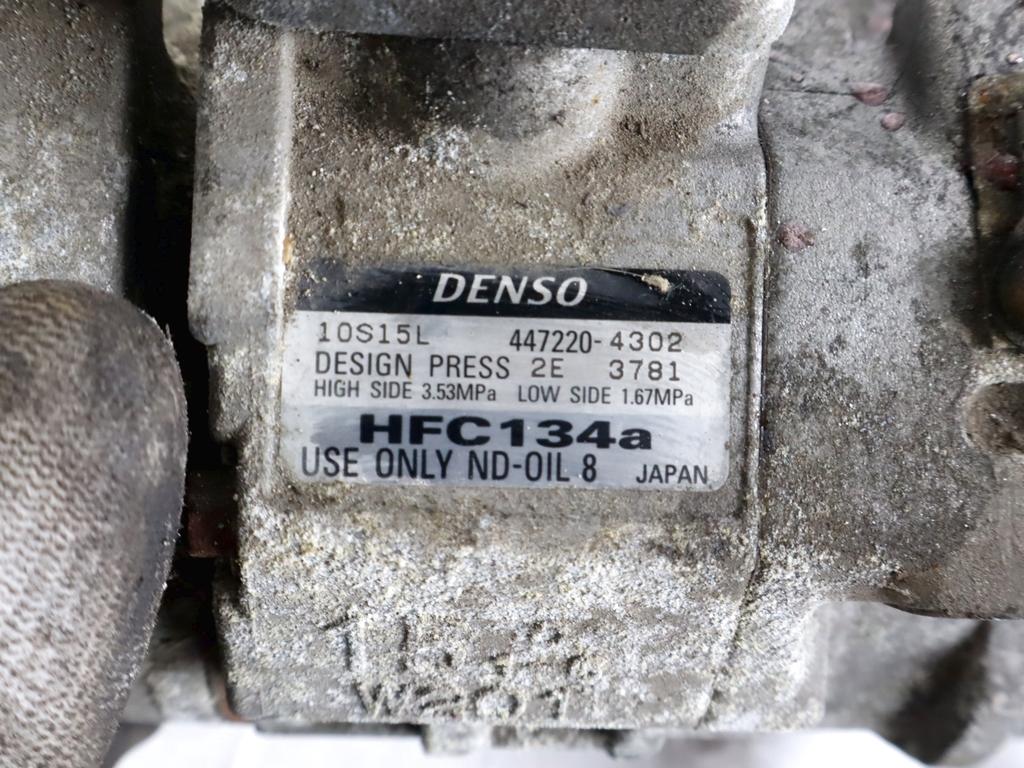 8832042110 COMPRESSORE CLIMATIZZATORE CLIMA A/C TOYOTA RAV4 2.0 D 4X4 85KW 5M 5P (2003) RICAMBIO USATO 