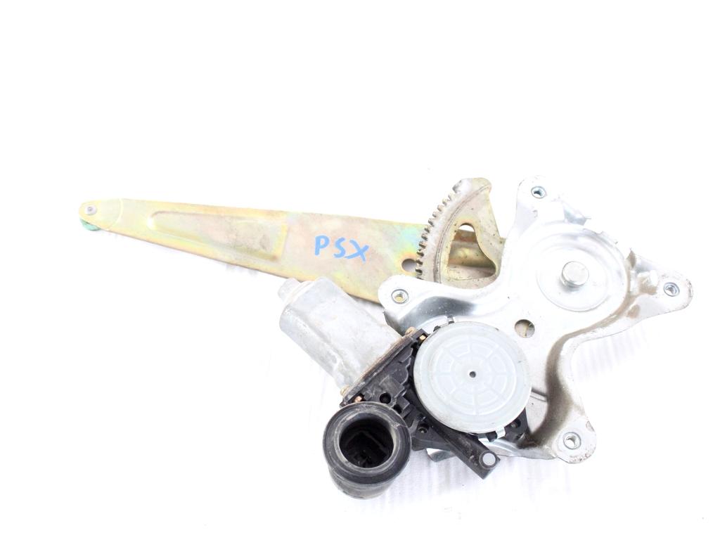 6980442020 MOTORINO MECCANISMO ALZA-VETRO ALZA-CRISTALLO PORTA POSTERIORE SINISTRA TOYOTA RAV4 2.0 D 4X4 85KW 5M 5P (2003) RICAMBIO USATO 