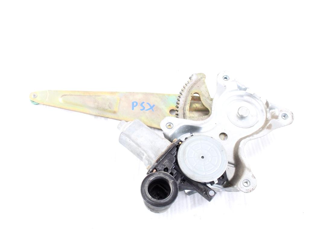 6980442020 MOTORINO MECCANISMO ALZA-VETRO ALZA-CRISTALLO PORTA POSTERIORE SINISTRA TOYOTA RAV4 2.0 D 4X4 85KW 5M 5P (2003) RICAMBIO USATO 