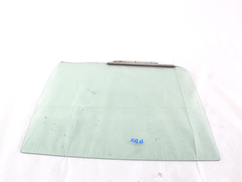 6810342080 VETRO SCENDENTE PORTA POSTERIORE DESTRA TOYOTA RAV4 2.0 D 4X4 85KW 5M 5P (2003) RICAMBIO USATO 