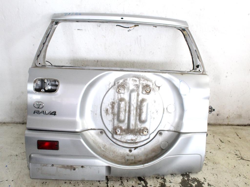 6700542261 PORTELLONE COFANO POSTERIORE BAULE TOYOTA RAV4 2.0 D 4X4 85KW 5M 5P (2003) RICAMBIO USATO