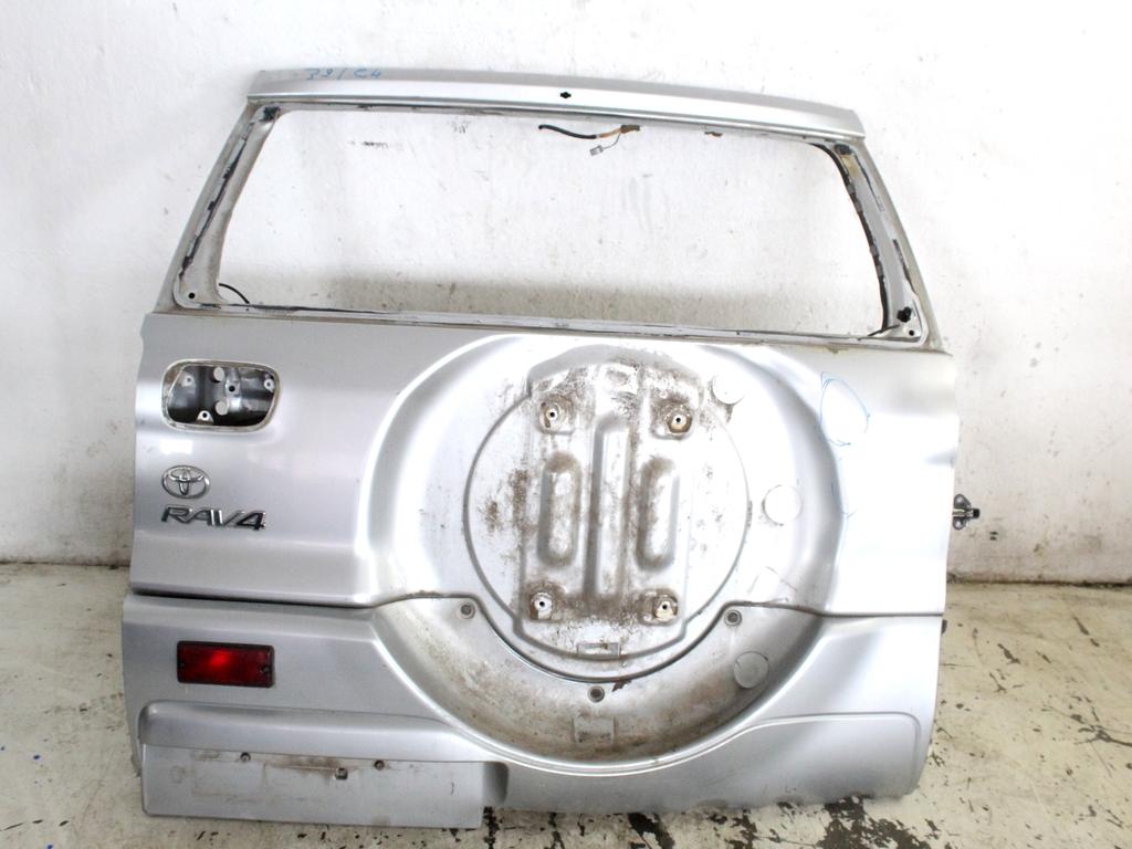 6700542261 PORTELLONE COFANO POSTERIORE BAULE TOYOTA RAV4 2.0 D 4X4 85KW 5M 5P (2003) RICAMBIO USATO
