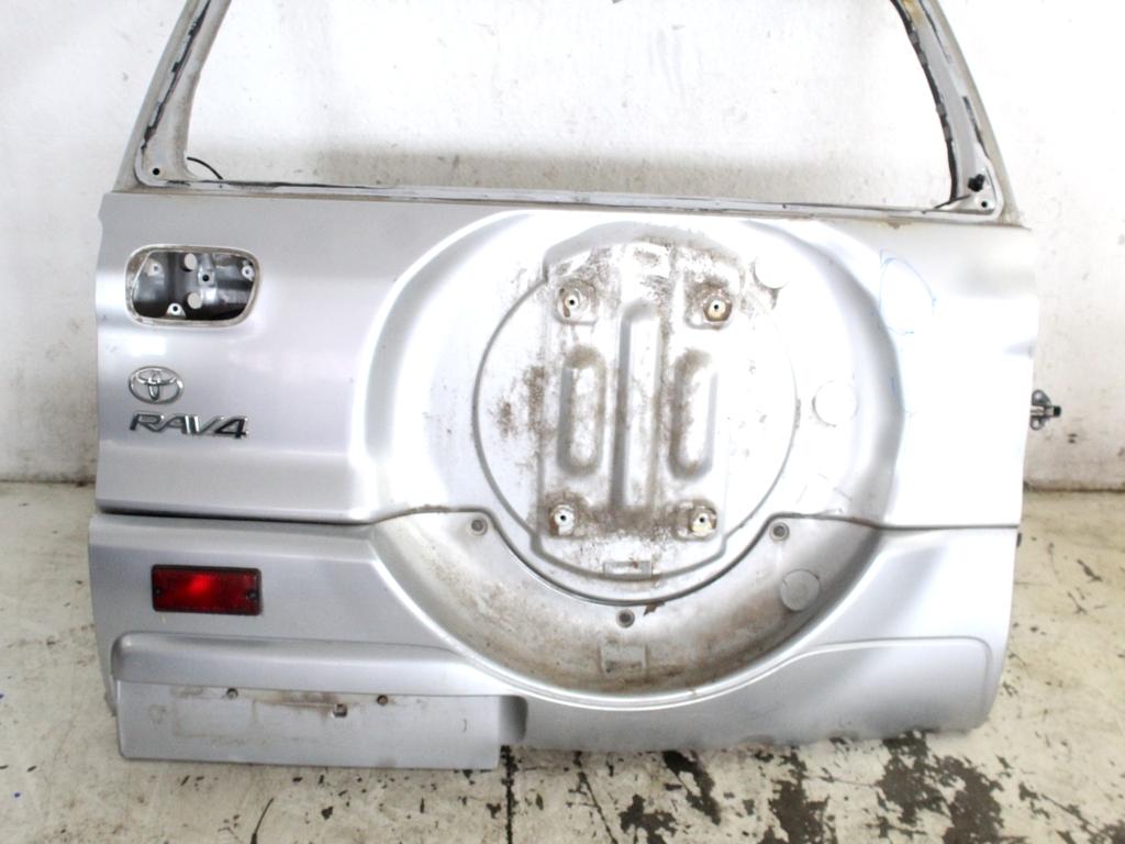 6700542261 PORTELLONE COFANO POSTERIORE BAULE TOYOTA RAV4 2.0 D 4X4 85KW 5M 5P (2003) RICAMBIO USATO