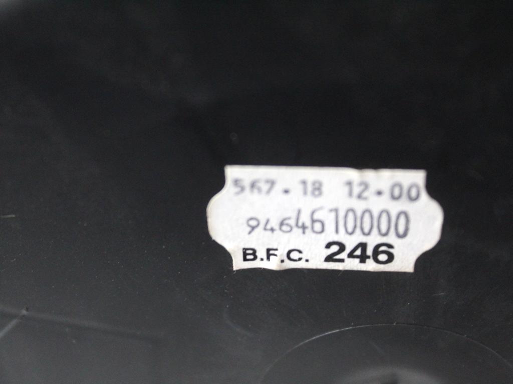 2028302762 SCATOLA RISCALDAMENTO CLIMATIZZATORE MERCEDES CLASSE CLK 200 A208 2.0 B 120KW 6M 2P (2001) RICAMBIO USATO 
