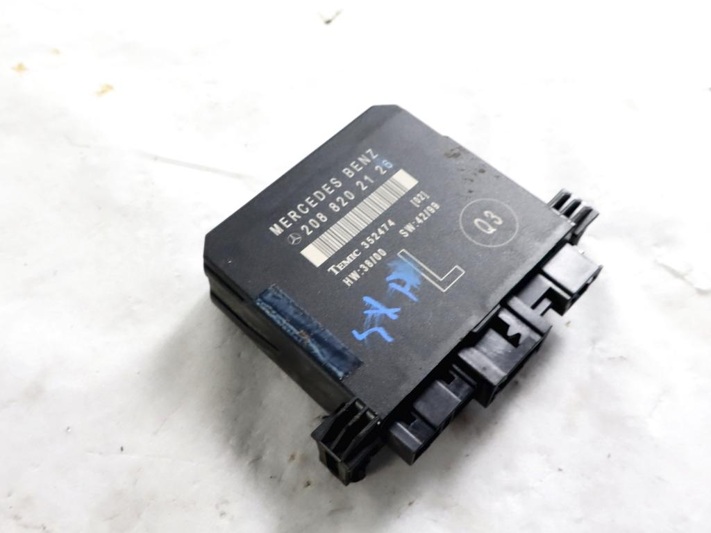 2088202126 CENTRALINA PORTA ANTERIORE SINISTRA MERCEDES CLASSE CLK 200 A208 2.0 B 120KW 6M 2P (2001) RICAMBIO USATO 