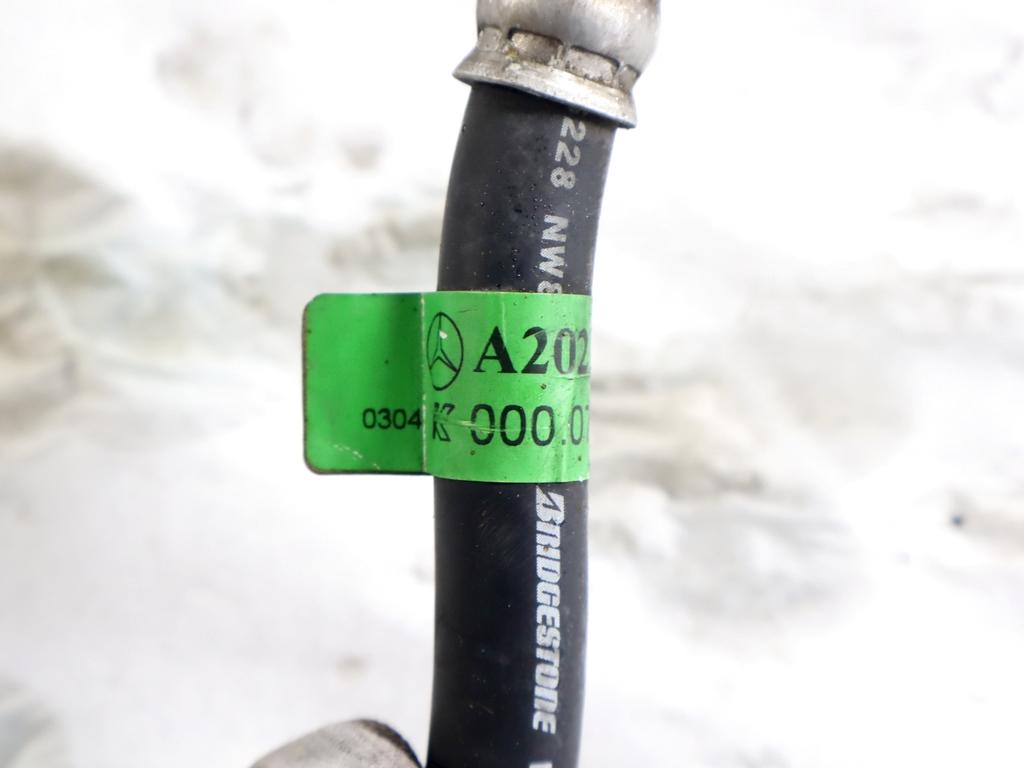 A2028304115 TUBO CLIMATIZZATORE CLIMATIZZATORE CLIMA A/C MERCEDES CLASSE CLK 200 A208 2.0 B 120KW 6M 2P (2001) RICAMBIO USATO 