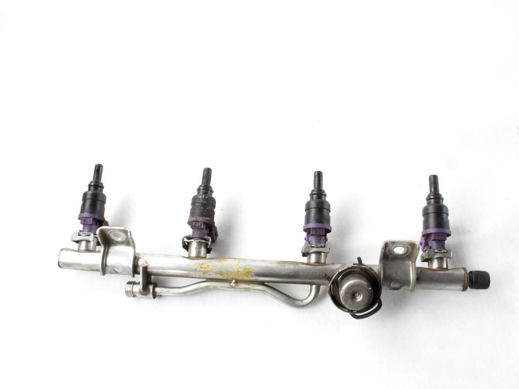 A1110703095 TUBO INIEZIONE CON SERIE INIETTORI BENZINA MERCEDES CLASSE CLK 200 A208 2.0 B 120KW 6M 2P (2001) RICAMBIO USATO 