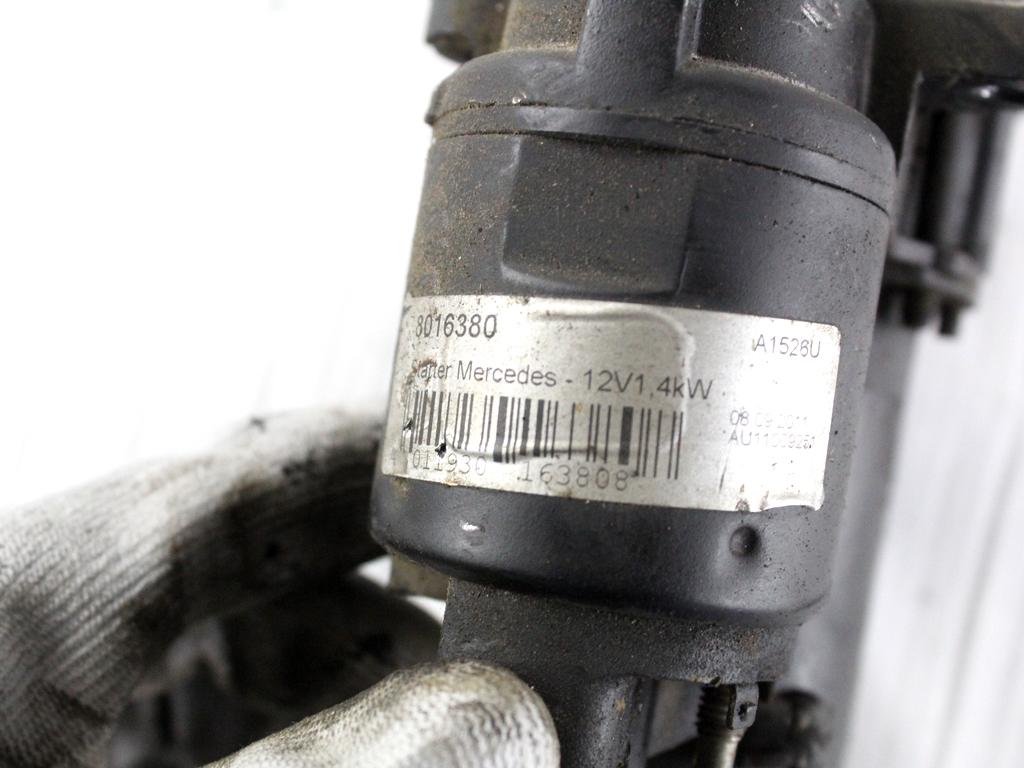 A0051513601 MOTORINO AVVIAMENTO MERCEDES CLASSE CLK 200 A208 2.0 B 120KW 6M 2P (2001) RICAMBIO USATO 