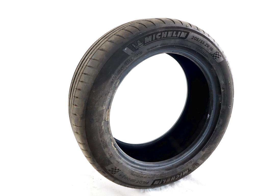 205/55 R16 91W MICHELIN PILOT SPORT 4 6,95MM 7,02MM A4722 PNEUMATICI ESTIVI (QUANTITA' 2 GOMME)
