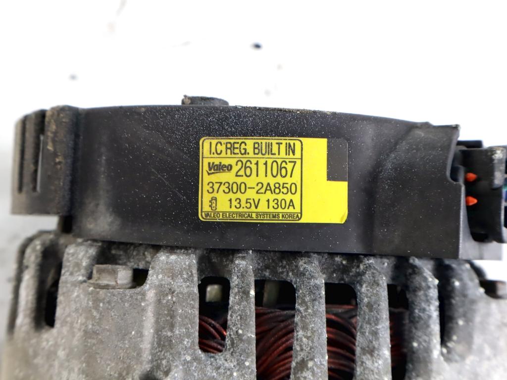 37300-2A850 ALTERNATORE HYUNDAI IX35 1.7 D 85KW 6M 5P (2012) RICAMBIO USATO
