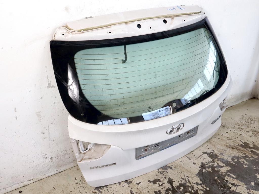737002Y000 PORTELLONE COFANO POSTERIORE BAULE HYUNDAI IX35 1.7 D 85KW 6M 5P (2012) RICAMBIO USATO CON LUNOTTO TERMICO