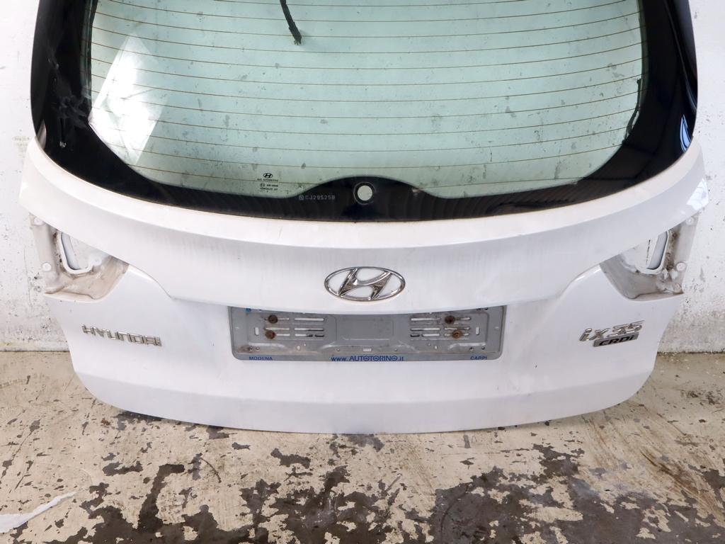 737002Y000 PORTELLONE COFANO POSTERIORE BAULE HYUNDAI IX35 1.7 D 85KW 6M 5P (2012) RICAMBIO USATO CON LUNOTTO TERMICO