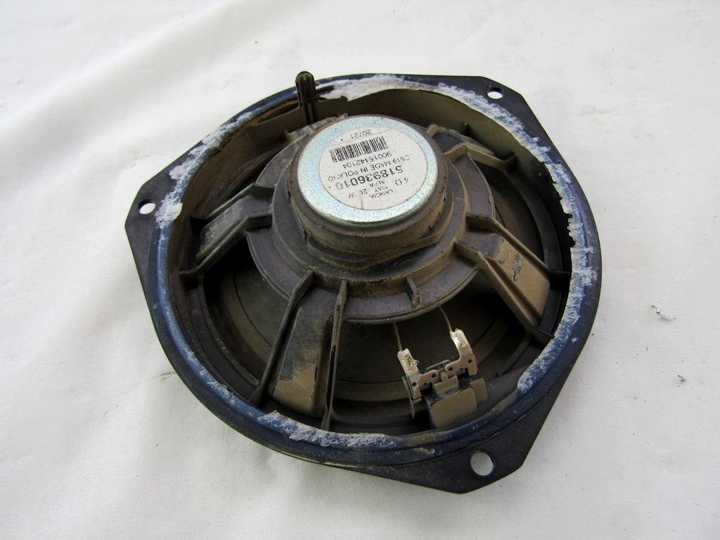 51893601 CASSA ALTOPARLANTE PORTA ANTERIORE FIAT TIPO 1.4 B 70KW 6M 4P (2016) RICAMBIO USATO