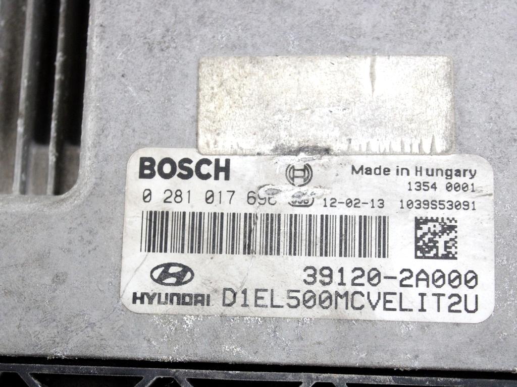 39120-2A000 KIT ACCENSIONE AVVIAMENTO HYUNDAI IX35 1.7 D 85KW 6M 5P (2012) RICAMBIO USATO CENTRALINA MOTORE CON RIVESTIMENTO DIFETTATO, QUADRO STRUMENTI, BLOCCHETTI ACCENSIONE APERTURA CON DOPPIA CHIAVE 95400-2Y002 91950-2S521 94003-2Y290