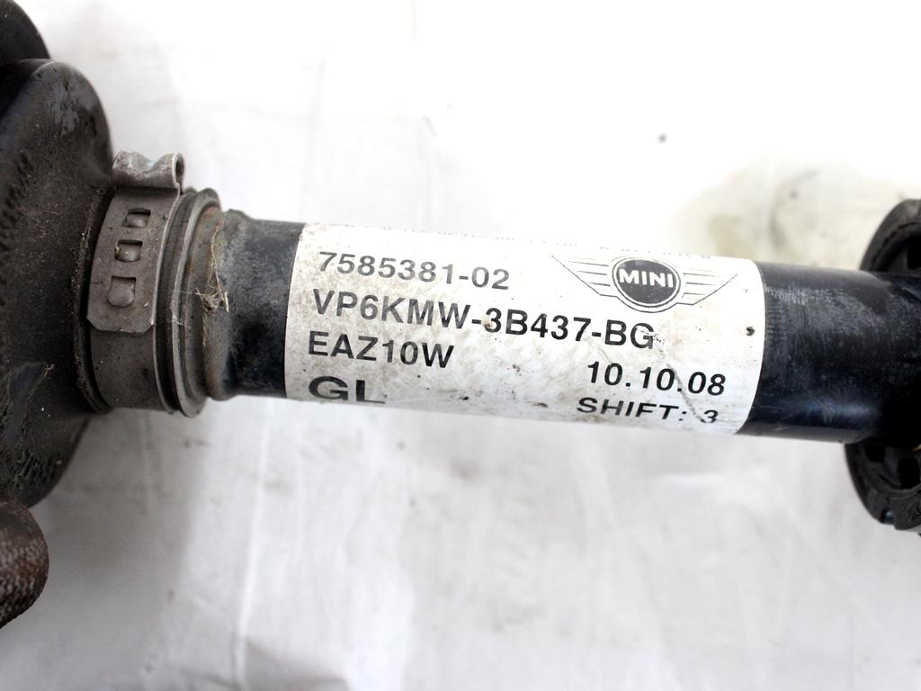 7585381 SEMIASSE SEMIALBERO ANTERIORE SINISTRO MINI COOPER D R56 1.6 D 80KW 6M 3P (2009) RICAMBIO USATO 