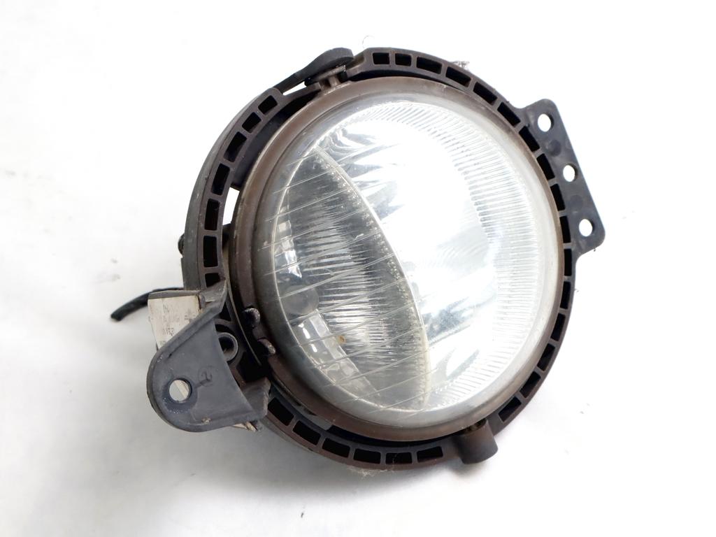 63172751295 FARO FANALE PROIETTORE FENDINEBBIA ANTERIORE MINI COOPER D R56 1.6 D 80KW 6M 3P (2009) RICAMBIO USATO 