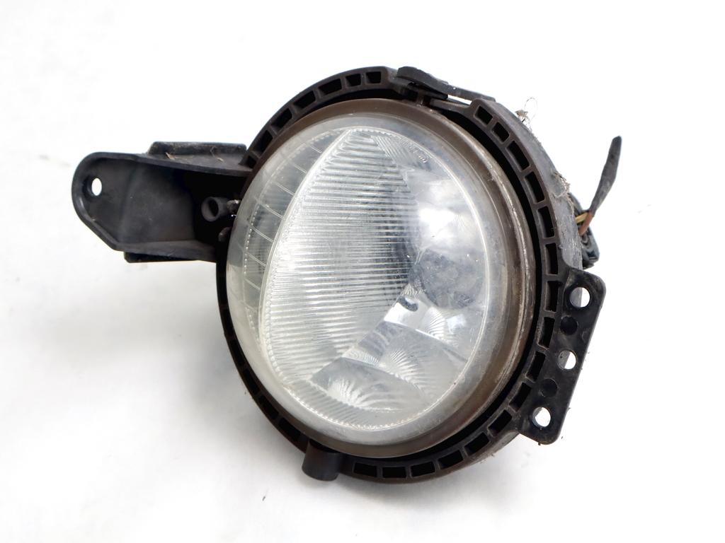 63172751295 FARO FANALE PROIETTORE FENDINEBBIA ANTERIORE MINI COOPER D R56 1.6 D 80KW 6M 3P (2009) RICAMBIO USATO 