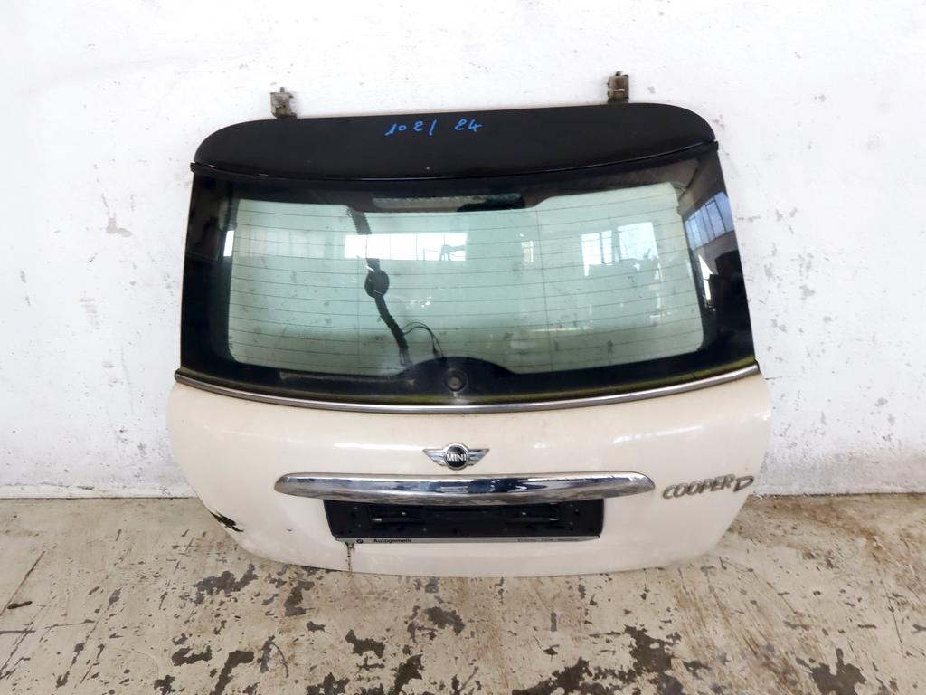 41002752015 PORTELLONE COFANO POSTERIORE BAULE MINI COOPER D R56 1.6 D 80KW 6M 3P (2009) RICAMBIO USATO CON LUNOTTO TERMICO