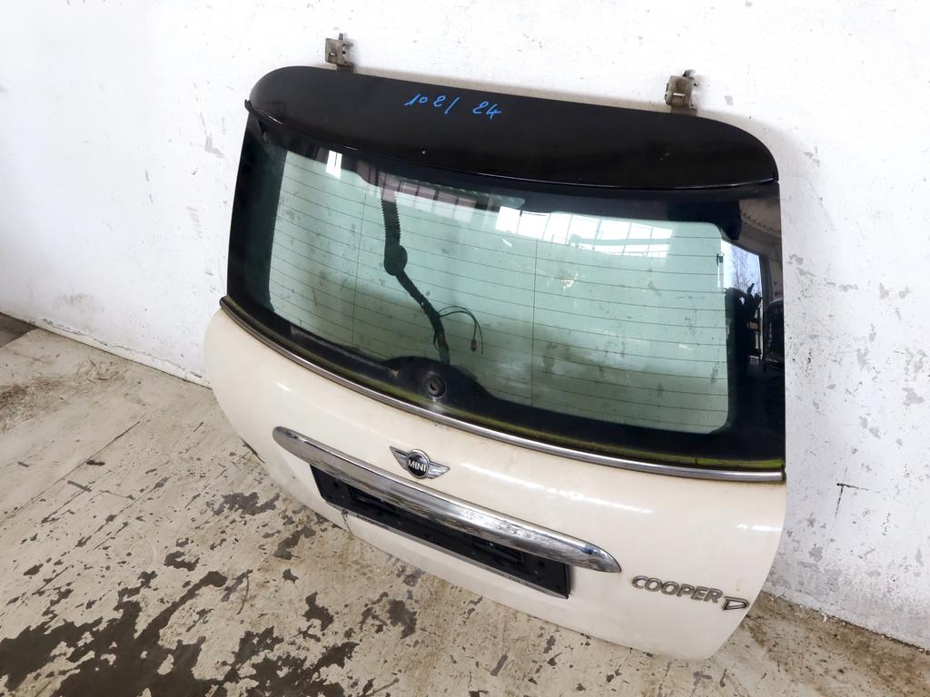 41002752015 PORTELLONE COFANO POSTERIORE BAULE MINI COOPER D R56 1.6 D 80KW 6M 3P (2009) RICAMBIO USATO CON LUNOTTO TERMICO