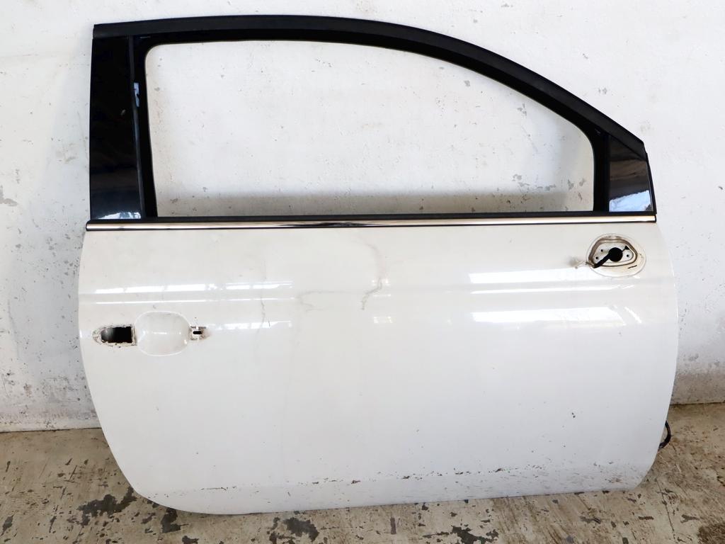 52136362 PORTA ANTERIORE DESTRA PASSEGGERO FIAT 500 1.3 D 55KW 5M 3P (2010) RICAMBIO USATO 