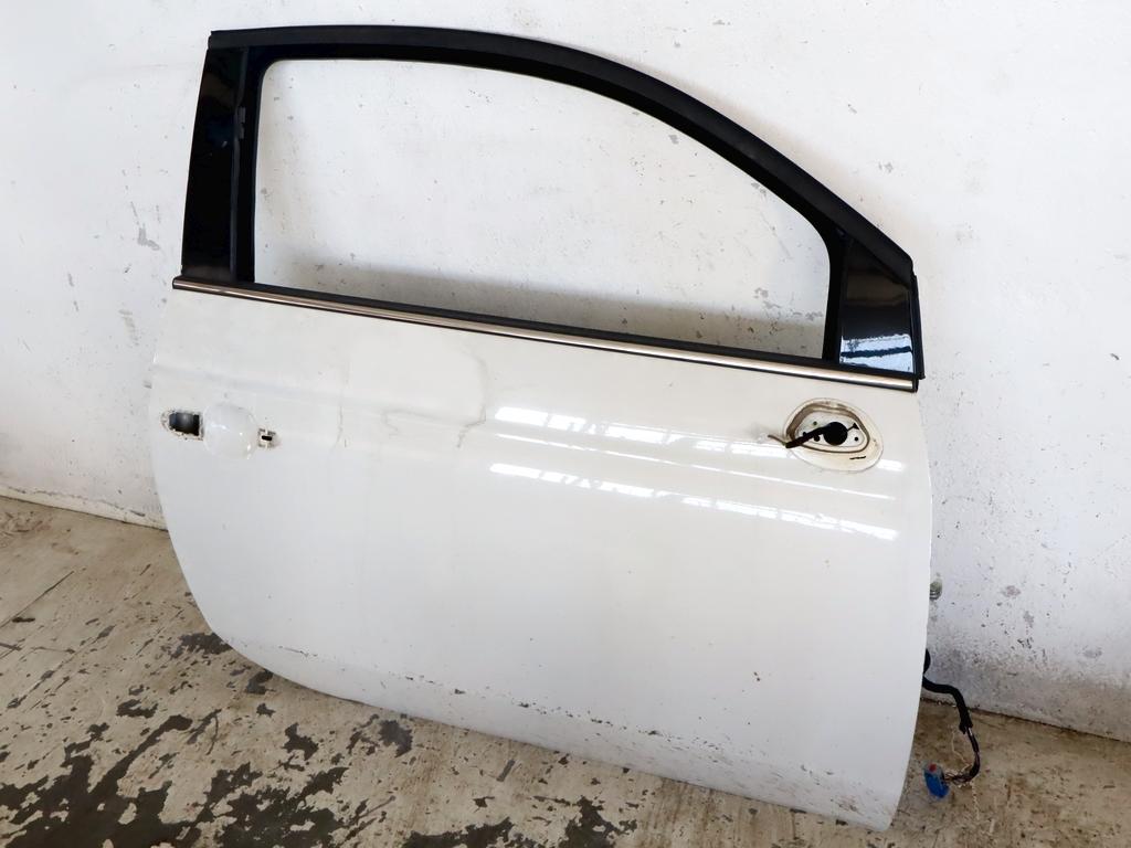 52136362 PORTA ANTERIORE DESTRA PASSEGGERO FIAT 500 1.3 D 55KW 5M 3P (2010) RICAMBIO USATO 