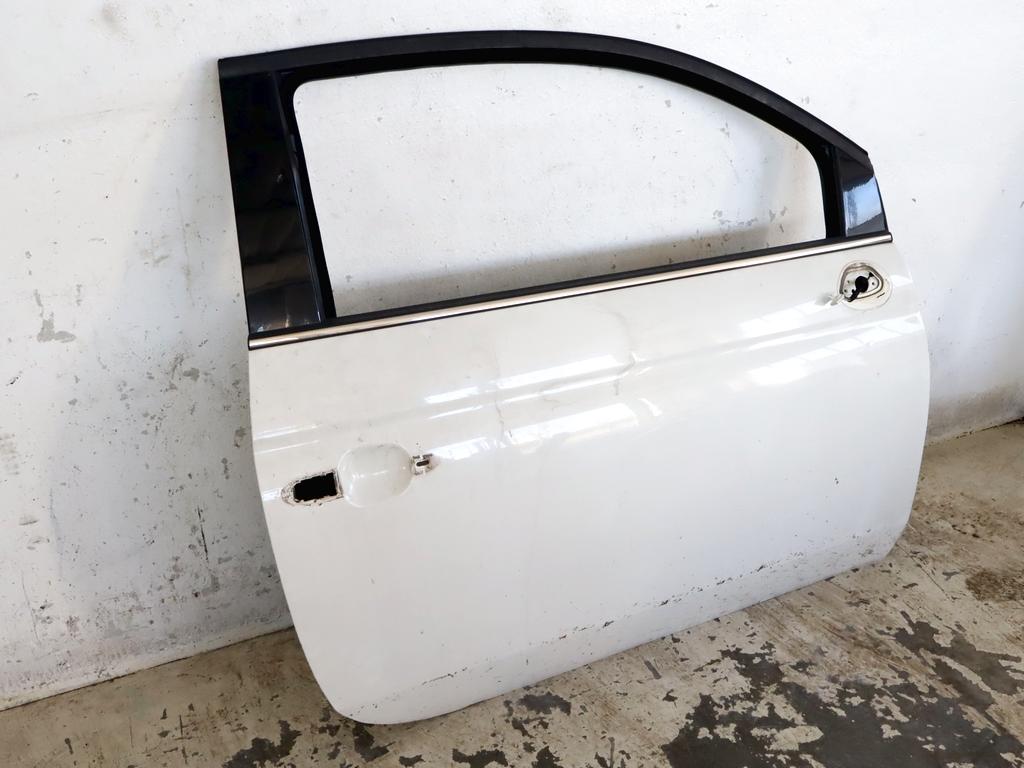 52136362 PORTA ANTERIORE DESTRA PASSEGGERO FIAT 500 1.3 D 55KW 5M 3P (2010) RICAMBIO USATO 
